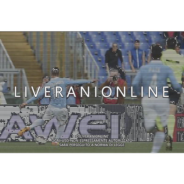 Roma - 01/05/2015 - Stadio Olimpico - Ritorno Finale Tim Cup Primavera 2014-2015 - SS Lazio vs AS Roma - nella foto: Il gol di Cristopher Oikonomidis / Ph. Fabrizio Corradetti - Ag. Aldo Liverani sas