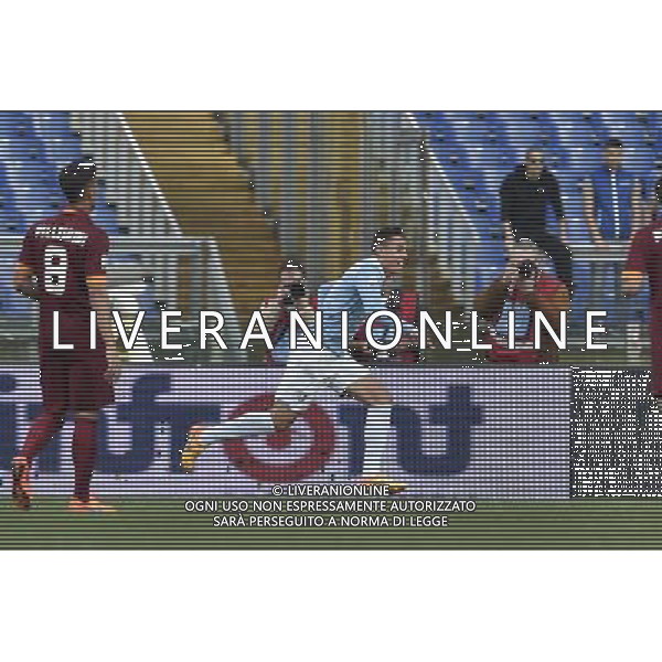 Roma - 01/05/2015 - Stadio Olimpico - Ritorno Finale Tim Cup Primavera 2014-2015 - SS Lazio vs AS Roma - nella foto: Cristopher Oikonomidis esulta dopo il gol / Ph. Fabrizio Corradetti - Ag. Aldo Liverani sas