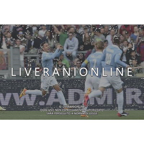 Roma - 01/05/2015 - Stadio Olimpico - Ritorno Finale Tim Cup Primavera 2014-2015 - SS Lazio vs AS Roma - nella foto: Cristopher Oikonomidis esulta dopo il gol / Ph. Fabrizio Corradetti - Ag. Aldo Liverani sas