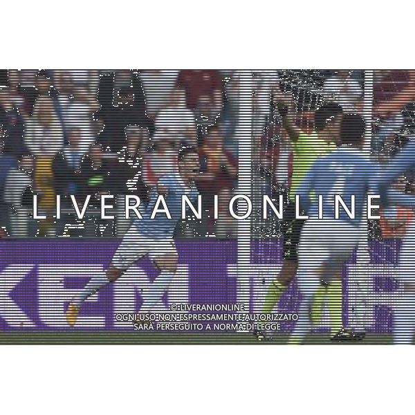 Roma - 01/05/2015 - Stadio Olimpico - Ritorno Finale Tim Cup Primavera 2014-2015 - SS Lazio vs AS Roma - nella foto: Cristopher Oikonomidis esulta dopo il gol del 2 a 0 / Ph. Fabrizio Corradetti - Ag. Aldo Liverani sas