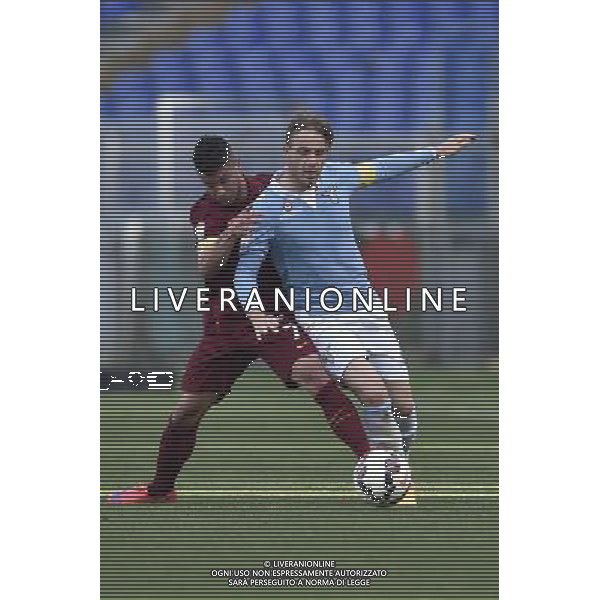 Roma - 01/05/2015 - Stadio Olimpico - Ritorno Finale Tim Cup Primavera 2014-2015 - SS Lazio vs AS Roma - nella foto: Gianluca Pollace / Ph. Fabrizio Corradetti - Ag. Aldo Liverani sas