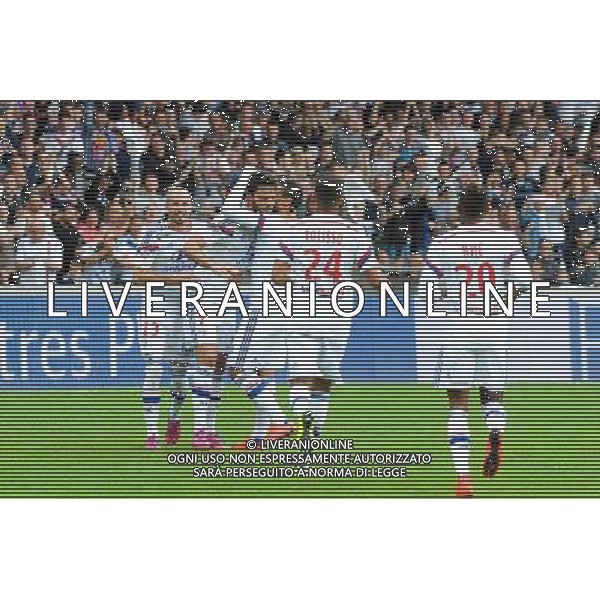 Joie Clement GRENIER - 02.05.2015 - Lyon / Evian Thonon - 35eme journee de Ligue 1 Photo : Jean Paul Thomas / Icon Sport AG ALDO LIVERANI SAS ONLY ITALY