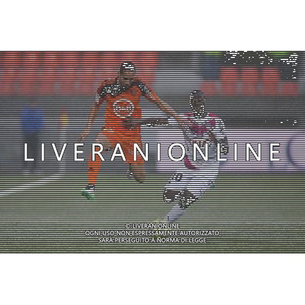 Walid MESLOUB / Henri SAIVET - 02.05.2015 - Lorient / Bordeaux - 35eme journee de Ligue 1 Photo : Vincent Michel / Icon Sport AG ALDO LIVERANI SAS ONLY ITALY