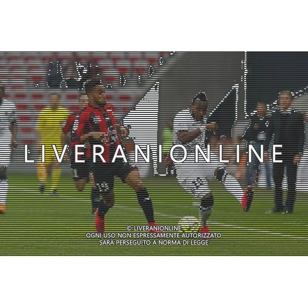 Jordan Amavi / Lenny Nangis - 02.05.2015 - Nice / Caen - 35eme journee de Ligue 1 Photo : Sebastien Nogier / Icon Sport AG ALDO LIVERANI SAS ONLY ITALY