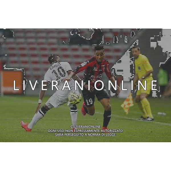 Felipe Saad / Jordan Amavi - 02.05.2015 - Nice / Caen - 35eme journee de Ligue 1 Photo : Sebastien Nogier / Icon Sport AG ALDO LIVERANI SAS ONLY ITALY