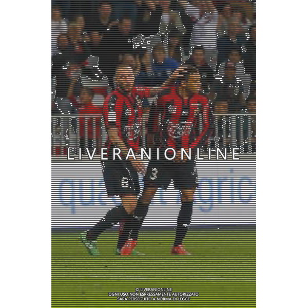 Joie Carlos Eduardo - 02.05.2015 - Nice / Caen - 35eme journee de Ligue 1 Photo : Sebastien Nogier / Icon Sport AG ALDO LIVERANI SAS ONLY ITALY