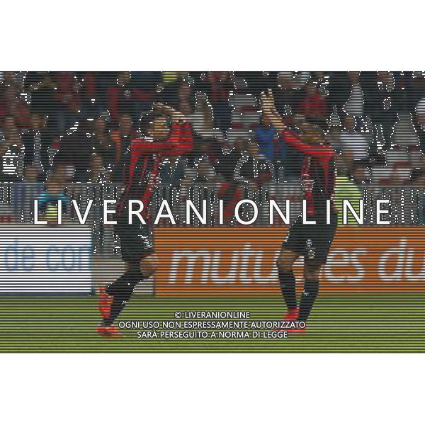 Joie Carlos Eduardo - 02.05.2015 - Nice / Caen - 35eme journee de Ligue 1 Photo : Sebastien Nogier / Icon Sport AG ALDO LIVERANI SAS ONLY ITALY