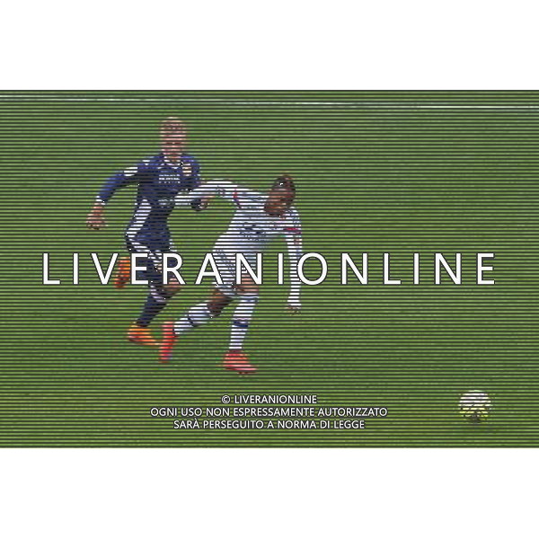 Clinton NJIE - 02.05.2015 - Lyon / Evian Thonon - 35eme journee de Ligue 1 Photo : Jean Paul Thomas / Icon Sport AG ALDO LIVERANI SAS ONLY ITALY