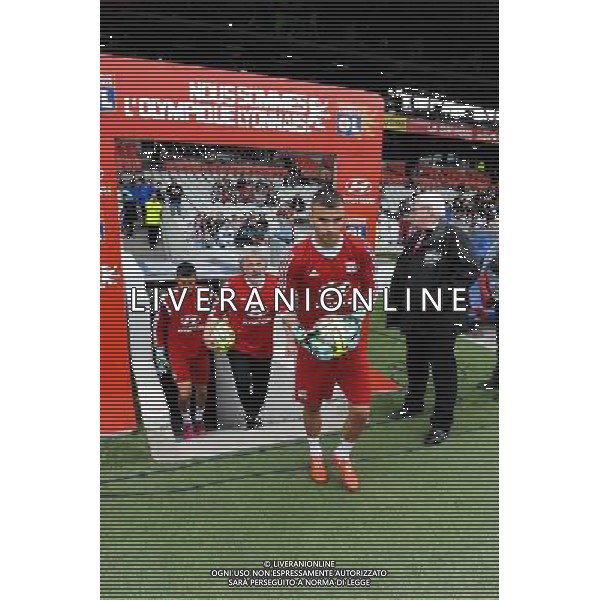 Anthony LOPES / Joel BATS / Mathieu GORGELIN - 02.05.2015 - Lyon / Evian Thonon - 35eme journee de Ligue 1 Photo : Jean Paul Thomas / Icon Sport AG ALDO LIVERANI SAS ONLY ITALY