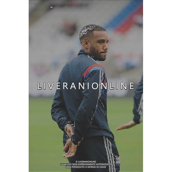 Alexandre LACAZETTE - 02.05.2015 - Lyon / Evian Thonon - 35eme journee de Ligue 1 Photo : Jean Paul Thomas / Icon Sport AG ALDO LIVERANI SAS ONLY ITALY