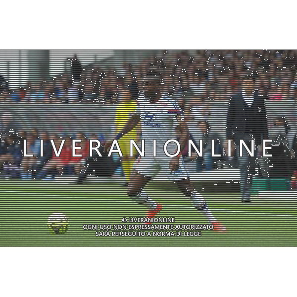 Henri BEDIMO - 02.05.2015 - Lyon / Evian Thonon - 35eme journee de Ligue 1 Photo : Jean Paul Thomas / Icon Sport AG ALDO LIVERANI SAS ONLY ITALY