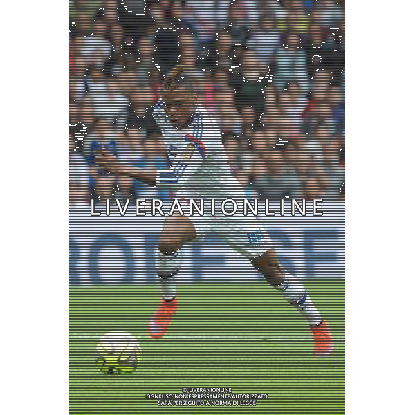 Clinton NJIE - 02.05.2015 - Lyon / Evian Thonon - 35eme journee de Ligue 1 Photo : Jean Paul Thomas / Icon Sport AG ALDO LIVERANI SAS ONLY ITALY