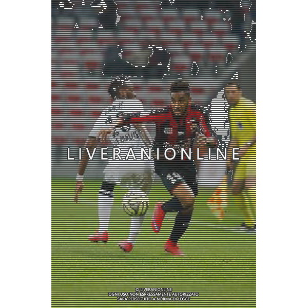 Lenny Nangis / Jordan Amavi - 02.05.2015 - Nice / Caen - 35eme journee de Ligue 1 Photo : Sebastien Nogier / Icon Sport AG ALDO LIVERANI SAS ONLY ITALY