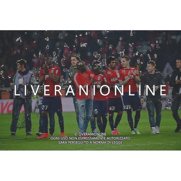 Joie Lille - Rio MAVUBA - 03.02.2015 - Lille / Lens - 35eme journee de Ligue 1 Photo : Dave Winter / Icon Sport AG ALDO LIVERANI SAS ONLY ITALY