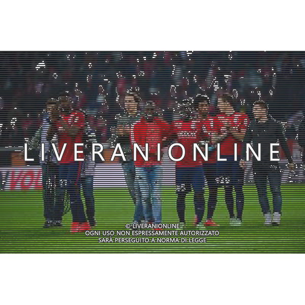 Joie Lille - Rio MAVUBA - 03.02.2015 - Lille / Lens - 35eme journee de Ligue 1 Photo : Dave Winter / Icon Sport AG ALDO LIVERANI SAS ONLY ITALY