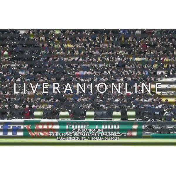 Supporters PSG - 03.05.2015 - Nantes / Paris Saint Germain - 35eme journee de Ligue 1 Photo : Vincent Michel / Icon Sport AG ALDO LIVERANI SAS ONLY ITALY