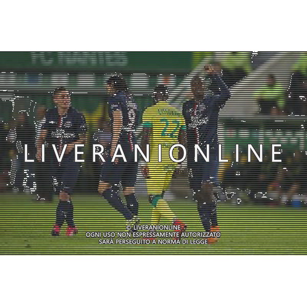 Joie Blaise MATUIDI - 03.05.2015 - Nantes / Paris Saint Germain - 35eme journee de Ligue 1 Photo : Vincent Michel / Icon Sport AG ALDO LIVERANI SAS ONLY ITALY