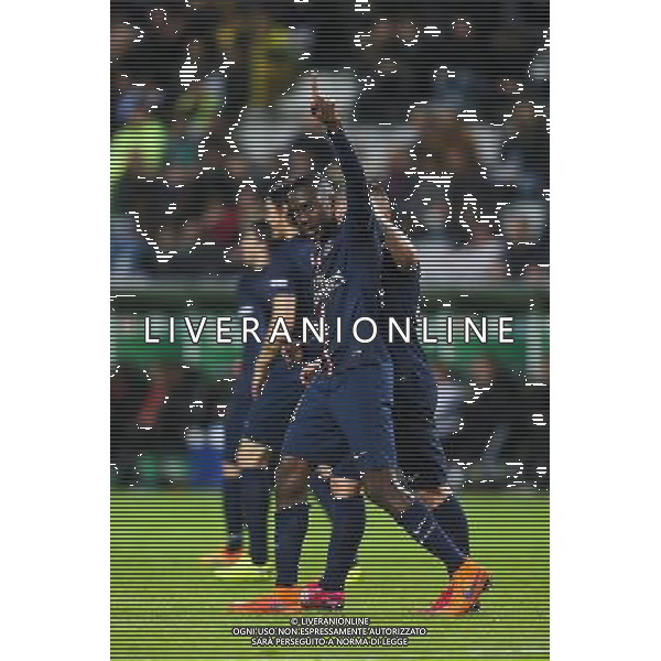 Joie Blaise MATUIDI - 03.05.2015 - Nantes / Paris Saint Germain - 35eme journee de Ligue 1 Photo : Vincent Michel / Icon Sport AG ALDO LIVERANI SAS ONLY ITALY