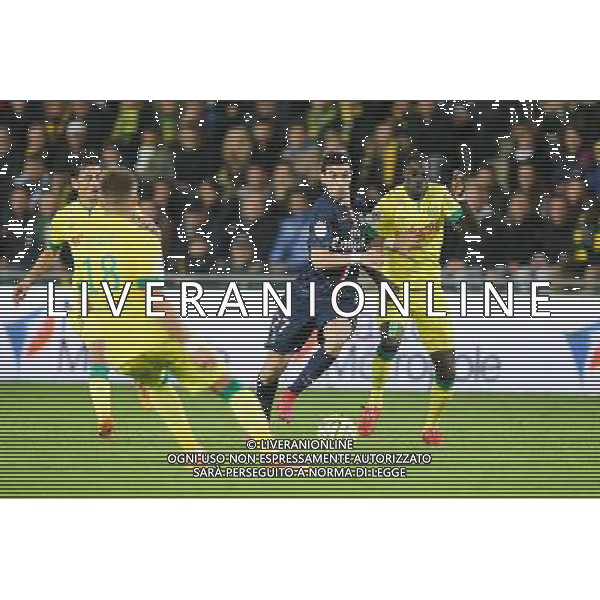 Javier PASTORE / Remi GOMIS - 03.05.2015 - Nantes / Paris Saint Germain - 35eme journee de Ligue 1 Photo : Vincent Michel / Icon Sport AG ALDO LIVERANI SAS ONLY ITALY