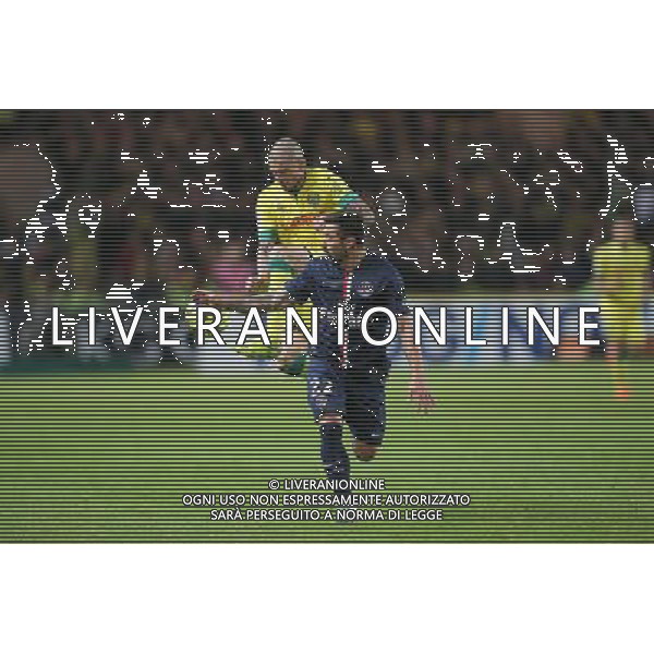 Vincent BESSAT / Ezequiel LAVEZZI - 03.05.2015 - Nantes / Paris Saint Germain - 35eme journee de Ligue 1 Photo : Vincent Michel / Icon Sport AG ALDO LIVERANI SAS ONLY ITALY