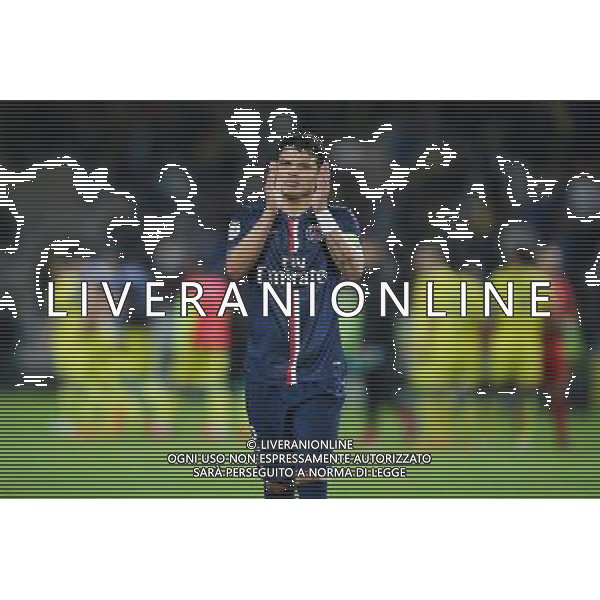 Thiago SILVA - 03.05.2015 - Nantes / Paris Saint Germain - 35eme journee de Ligue 1 Photo : Vincent Michel / Icon Sport AG ALDO LIVERANI SAS ONLY ITALY
