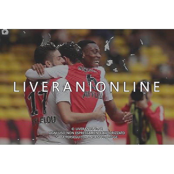 Joie Anthony MARTIAL - 03.05.2015 - Monaco / Toulouse - 35eme journÌ©e de Ligue 1 Photo : Jean Christophe Magnenet / Icon Sport AG ALDO LIVERANI SAS ONLY ITALY