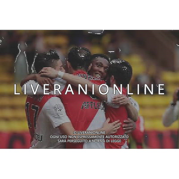 Joie Anthony MARTIAL - 03.05.2015 - Monaco / Toulouse - 35eme journÌ©e de Ligue 1 Photo : Jean Christophe Magnenet / Icon Sport AG ALDO LIVERANI SAS ONLY ITALY