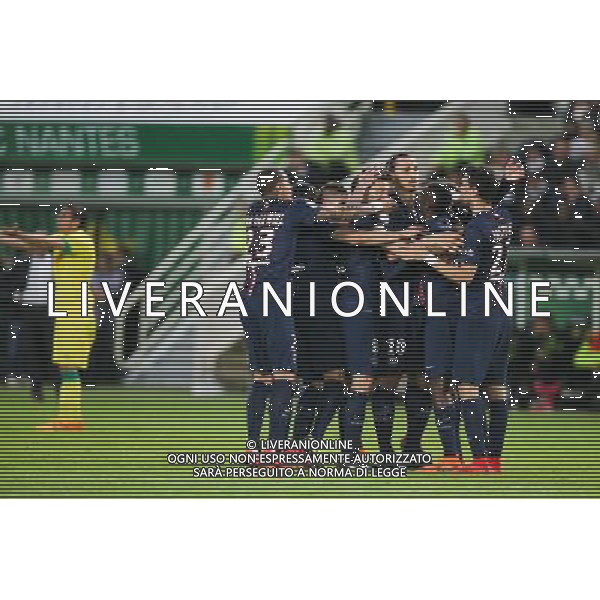 Joie PSG - Blaise MATUIDI - 03.05.2015 - Nantes / Paris Saint Germain - 35eme journee de Ligue 1 Photo : Vincent Michel / Icon Sport AG ALDO LIVERANI SAS ONLY ITALY
