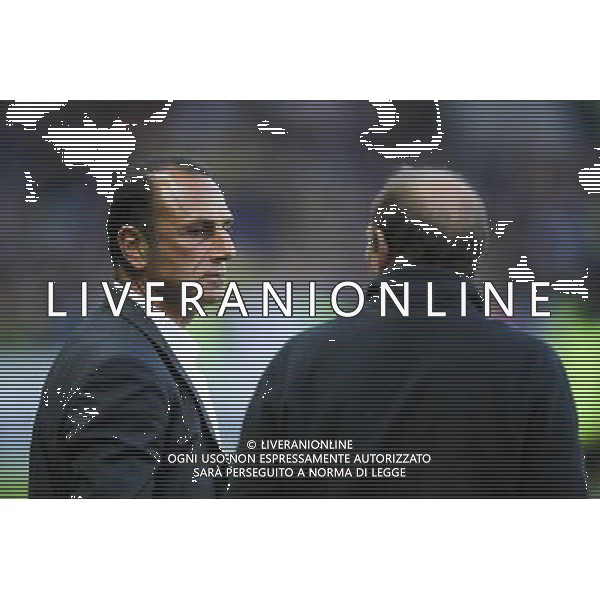 Michel DER ZAKARIAN / Jean Louis GASSET - 03.05.2015 - Nantes / Paris Saint Germain - 35eme journee de Ligue 1 Photo : Vincent Michel / Icon Sport AG ALDO LIVERANI SAS ONLY ITALY