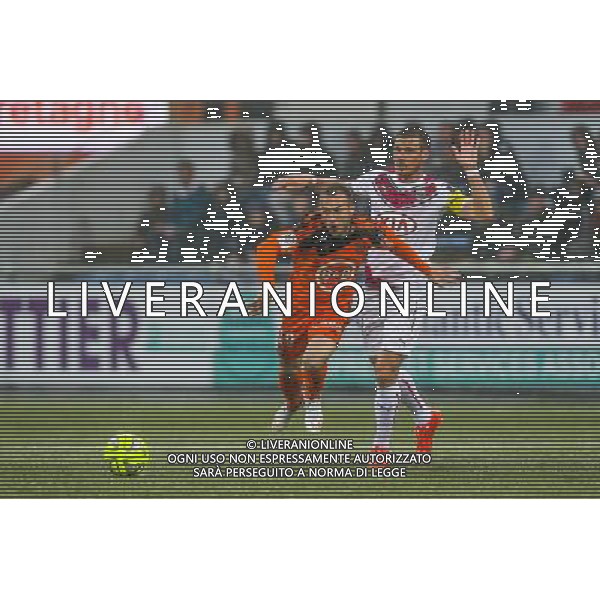 Romain PHILIPPOTEAUX / Gregory SERTIC - 02.05.2015 - Lorient / Bordeaux - 35eme journee de Ligue 1 Photo : Vincent Michel / Icon Sport AG ALDO LIVERANI SAS ONLY ITALY