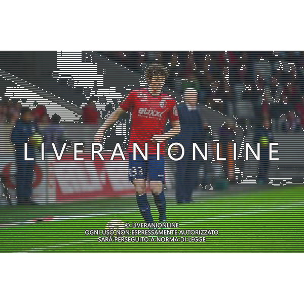 Benjamin PAVARD - 03.02.2015 - Lille / Lens - 35eme journee de Ligue 1 Photo : Dave Winter / Icon Sport AG ALDO LIVERANI SAS ONLY ITALY
