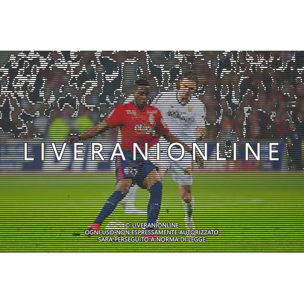 Divock ORIGI / Benjamin BOULENGER - 03.02.2015 - Lille / Lens - 35eme journee de Ligue 1 Photo : Dave Winter / Icon Sport AG ALDO LIVERANI SAS ONLY ITALY