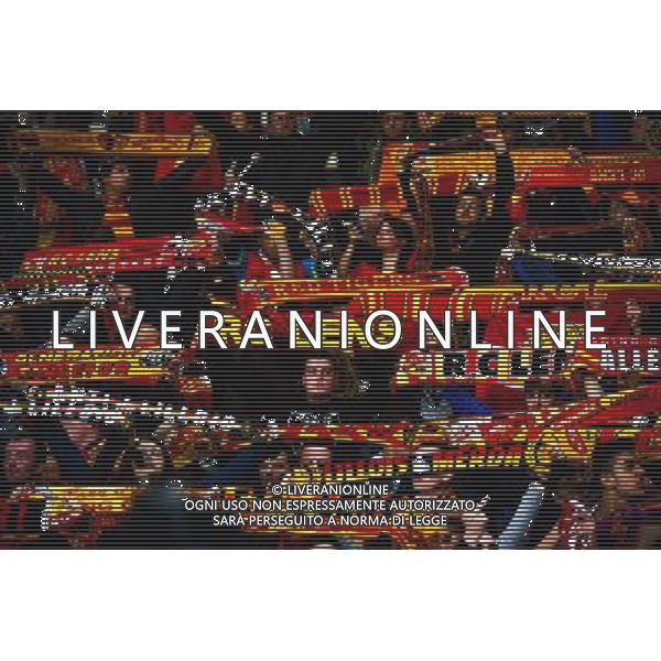 Supporters Lens - 03.02.2015 - Lille / Lens - 35eme journee de Ligue 1 Photo : Dave Winter / Icon Sport AG ALDO LIVERANI SAS ONLY ITALY