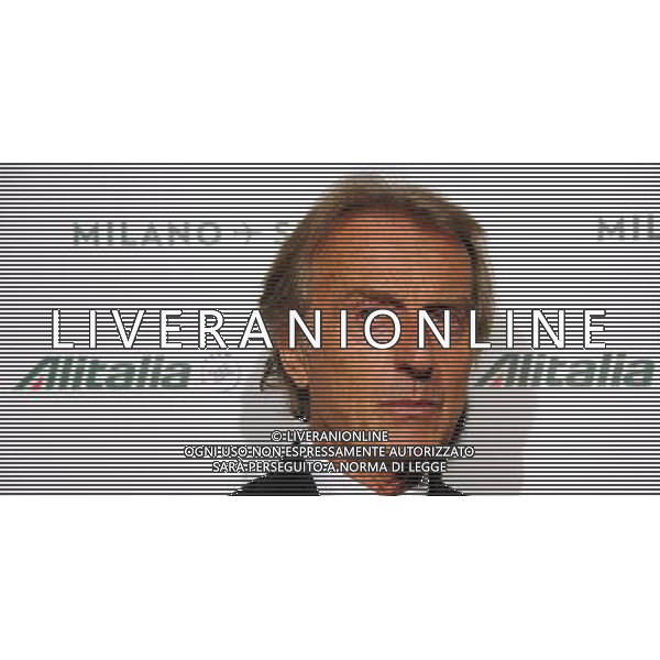 Conferenza stampa per la presentazione del nuovo volo Milano â€“ Shanghai Milano - 04.05.2015 Nella Foto:Luca di Montezemolo /Ph.Vitez-Ag. Aldo Liverani