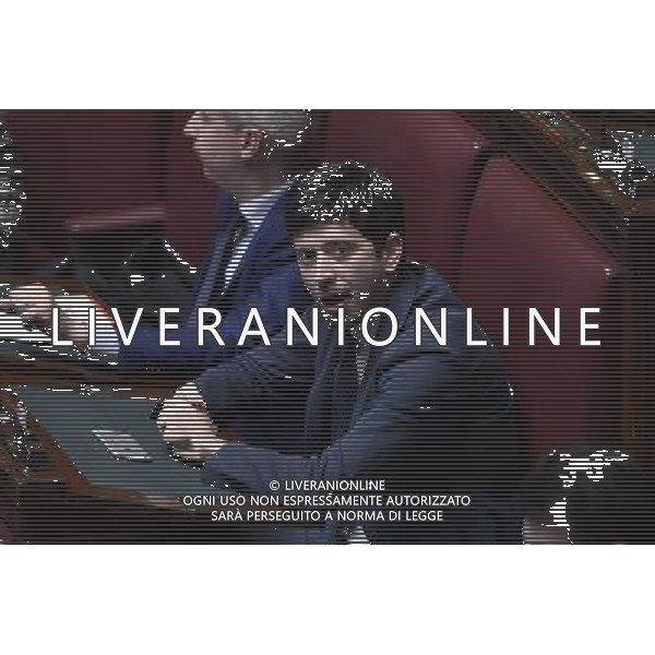 Roma - 04/05/2015 - Montecitorio - Voto di fiducia sulla legge elettorale Italicum nella foto ROBERTO SPERANZA foto fabrizio corradetti-ag aldo liverani sas