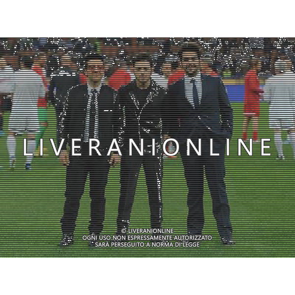 Zanetti and Friends Match for Expo Milano 2015 Milano - 04.05.2015 Nella Foto:il gruppo musicale dei volo /Ph.Vitez-Ag. Aldo Liverani