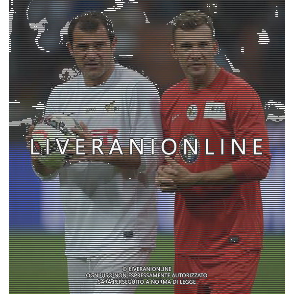 Zanetti and Friends Match for Expo Milano 2015 Milano - 04.05.2015 Nella Foto:shevchenko stankovic /Ph.Vitez-Ag. Aldo Liverani