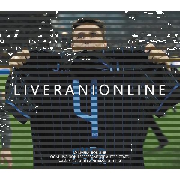 Zanetti and Friends Match for Expo Milano 2015 Milano - 04.05.2015 Nella Foto:zanetti con la maglia numero 4 ritirata dall\'inter /Ph.Vitez-Ag. Aldo Liverani