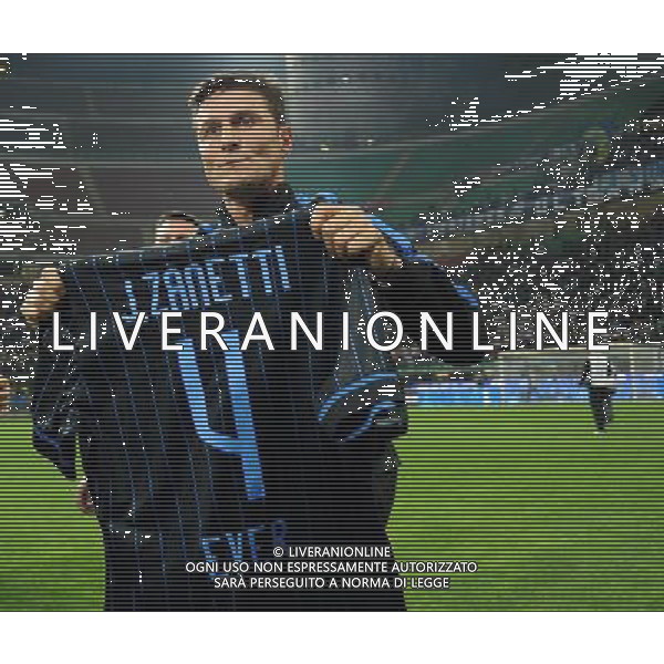 Zanetti and Friends Match for Expo Milano 2015 Milano - 04.05.2015 Nella Foto:zanetti con la maglia numero 4 ritirata dall\'inter /Ph.Vitez-Ag. Aldo Liverani