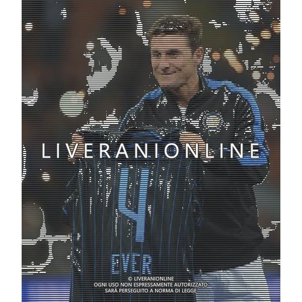 Zanetti and Friends Match for Expo Milano 2015 Milano - 04.05.2015 Nella Foto:zanetti con la maglia numero 4 ritirata dall\'inter /Ph.Vitez-Ag. Aldo Liverani