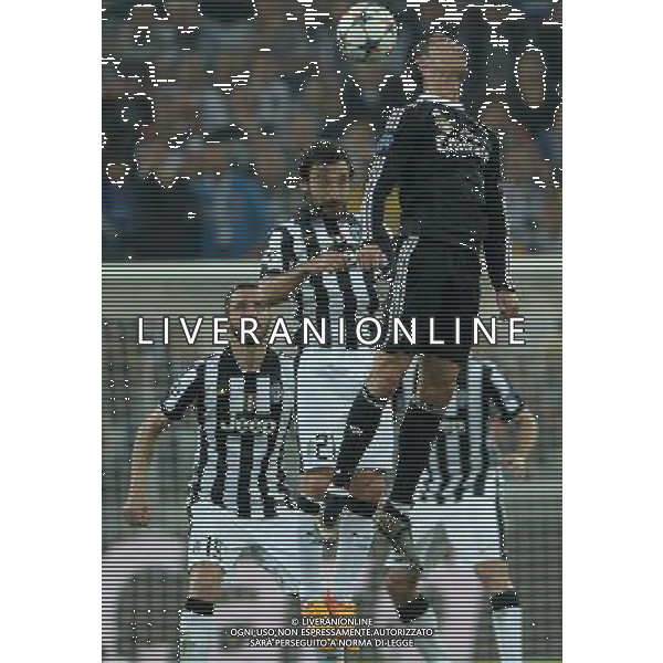 UEFA Champions League 2014/2015 Semifinale Andata Torino- 05.05.2015 Juventus-Real Madrid Nella Foto: cristiano ronaldo e andrea pirlo /Ph.Vitez-Ag. Aldo Liverani