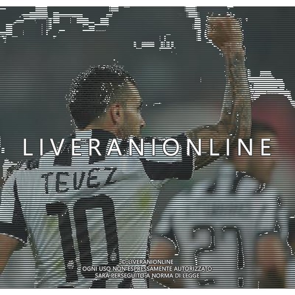 UEFA Champions League 2014/2015 Semifinale Andata Torino- 05.05.2015 Juventus-Real Madrid Nella Foto: esultanza di carlos tevez /Ph.Vitez-Ag. Aldo Liverani