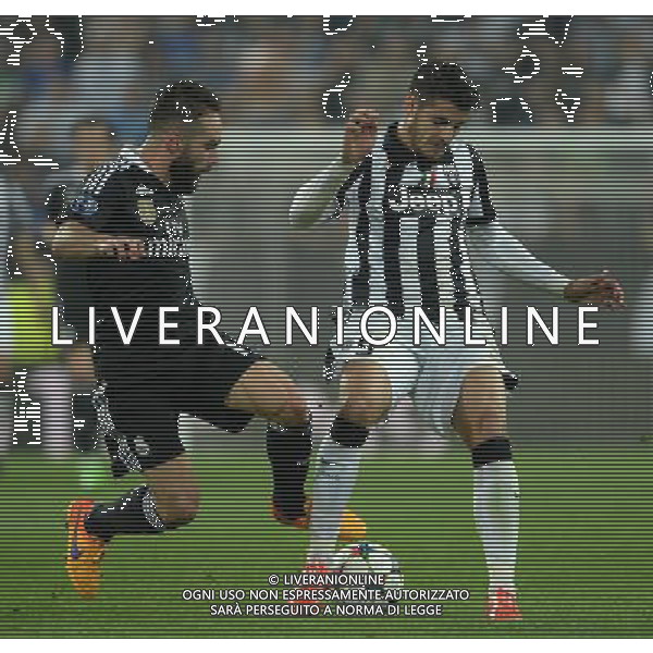 UEFA Champions League 2014/2015 Semifinale Andata Torino- 05.05.2015 Juventus-Real Madrid Nella Foto:morata alvaro e cavajal /Ph.Vitez-Ag. Aldo Liverani