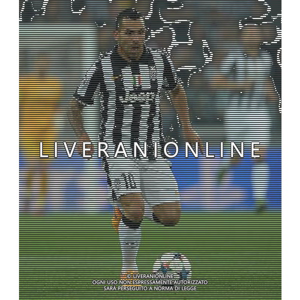 UEFA Champions League 2014/2015 Semifinale Andata Torino- 05.05.2015 Juventus-Real Madrid Nella Foto:Tevez Carlos /Ph.Vitez-Ag. Aldo Liverani