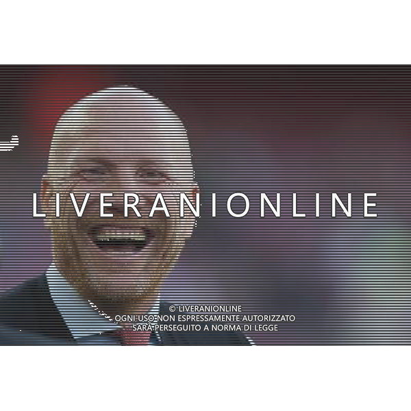 firo Fu§ball, Fussball, 06.05.2015 Uefa Champions League, CL Saison 2014/2015 CHL Halbfinale, Hinspiel FCB FC Barcelona - FCB FC Bayern MŸnchen Muenchen FCB Manager Sportdirektor Matthias Sammer, Portrait Kopfbild, lacht Lachen /AGENZIA ALDO LIVERANI SAS - ITALY ONLY - EDITORIAL USE ONLY - Barcellona Vs Bayern Monaco semifinale andata champions League 06 maggio 2015