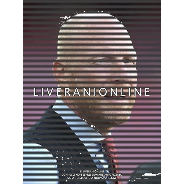 firo Fu§ball, Fussball, 06.05.2015 Uefa Champions League, CL Saison 2014/2015 CHL Halbfinale, Hinspiel FCB FC Barcelona - FCB FC Bayern MŸnchen Muenchen FCB Manager Sportdirektor Matthias Sammer, Portrait Kopfbild /AGENZIA ALDO LIVERANI SAS - ITALY ONLY - EDITORIAL USE ONLY - Barcellona Vs Bayern Monaco semifinale andata champions League 06 maggio 2015