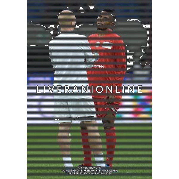 Zanetti and Friends Match for Expo Milano 2015 Milano - 04.05.2015 Nella Foto:Eto\'o Samuel-Cambiasso Esteban /Ph.Vitez-Ag. Aldo Liverani