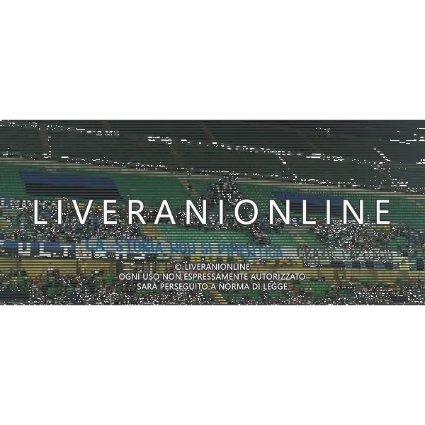 Zanetti and Friends Match for Expo Milano 2015 Milano - 04.05.2015 Nella Foto:Tifosi Inter Coreografia per Zanetti /Ph.Vitez-Ag. Aldo Liverani