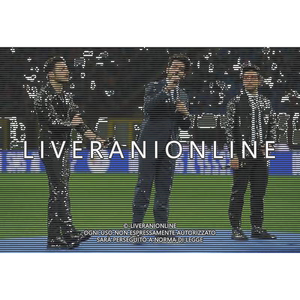 Zanetti and Friends Match for Expo Milano 2015 Milano - 04.05.2015 Nella Foto:Gruppo Musicale i Volo /Ph.Vitez-Ag. Aldo Liverani