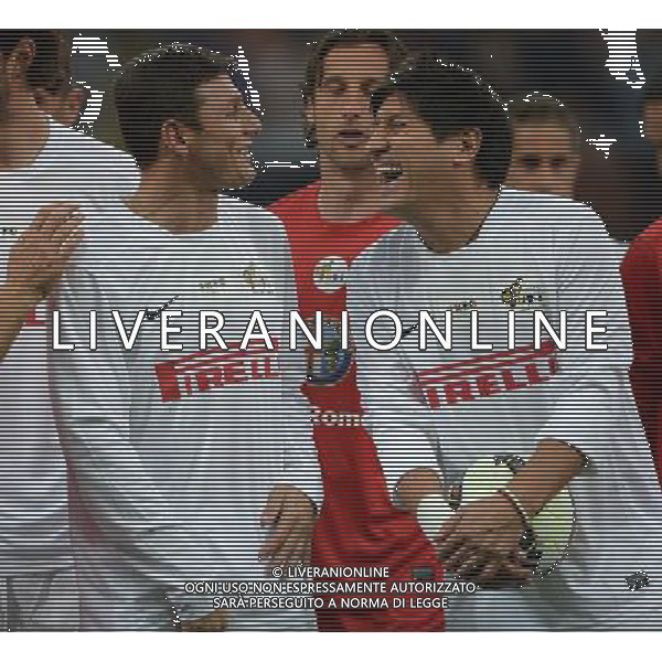 Zanetti and Friends Match for Expo Milano 2015 Milano - 04.05.2015 Nella Foto:Zanetti Javier-Zamorano Ivan /Ph.Vitez-Ag. Aldo Liverani